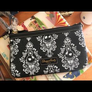 Dooney and Bourke Jack Skellington Wristlet